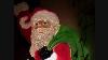 Grand Venture Blow Mold Santa Sleigh And Reindeers Set